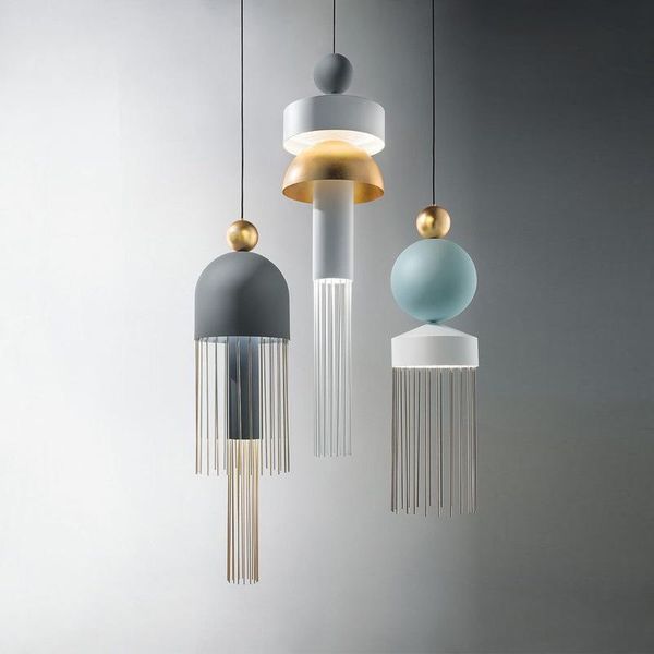 

pendant lamps modern lustre pendente light lumiere lamp dining room bedroom hanging living