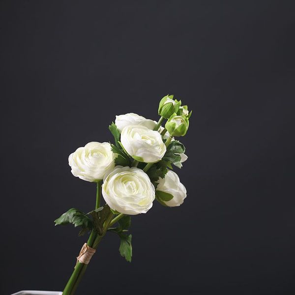 

decorative flowers & wreaths silk for crafting 3 pcs high-quality lotus artificial