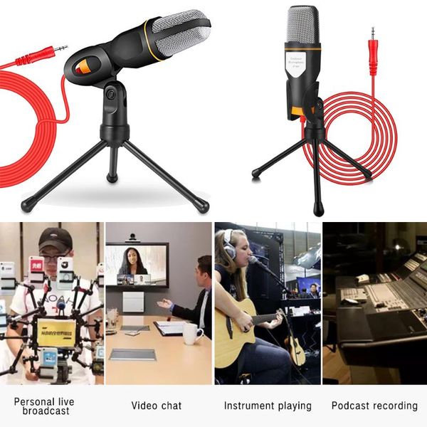 

professional usb condenser microphone computer microphone with volume adjusting for pc laphome studio