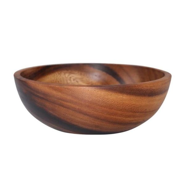 

practical wooden cutlery household basin fruit bowl salad bowl wooden tableware household and basins fruit bowls