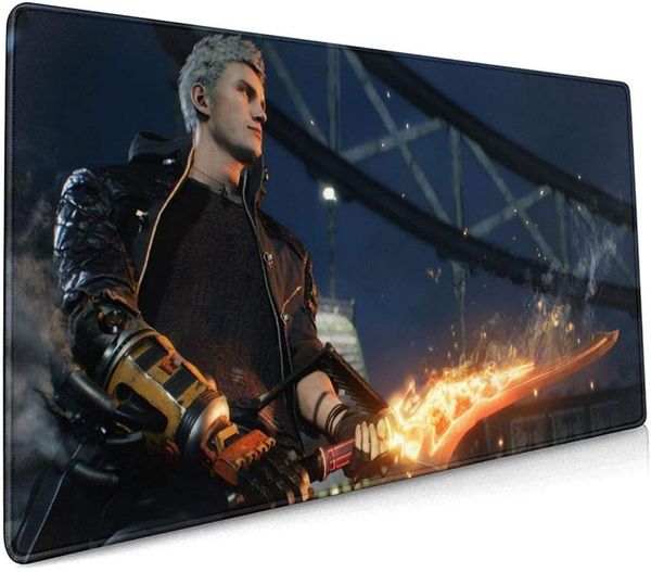 

mouse pads & wrist rests devil may cry non-slip mat anime manga desk pad stylish for office computer professional esports 3mm