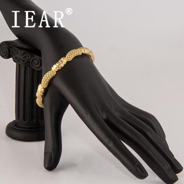

bangle iear women charm bracelet 18k gold jewelry dubai cuff brand chinese designer, Black