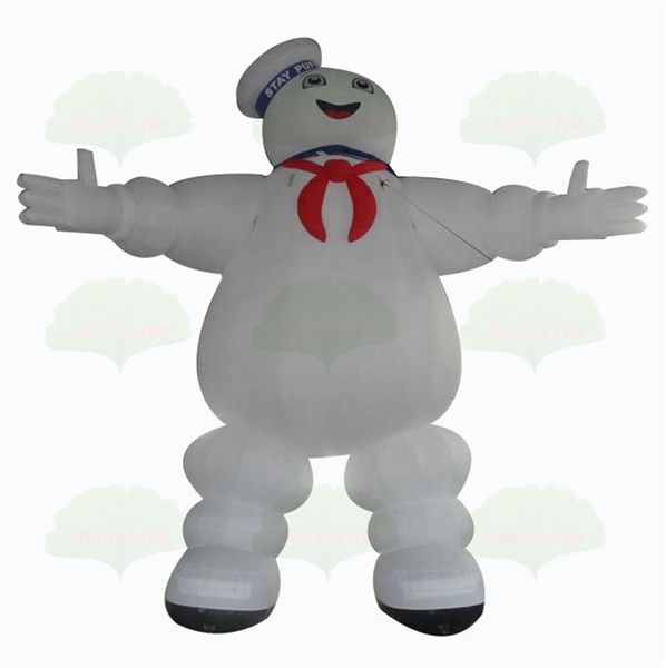 Outros artigos esportivos Orient Infláveis promoção gigante inflável Stay Puft Marshmallow homem caça-fantasmas Personagem principal do fantasma do Dia das Bruxas