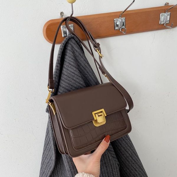 

cross body 2021 mini bags women handbags casual stone pattern black messenger shoulder brief simple purse and