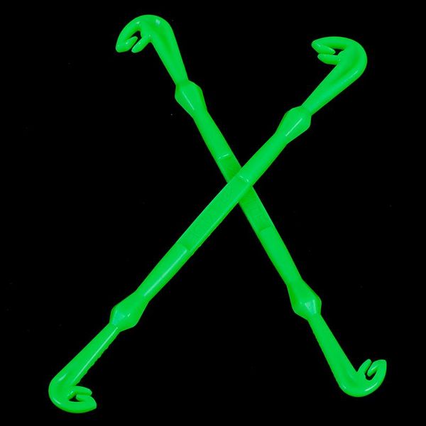 

fishing accessories 2 pcs hook loop tyer and disgorger tie fast nail knot tying tool for line fish hooks remover & tier kit plastic