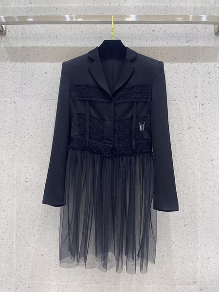 

casual dresses the 2021 gauze skirt suit 0814, Black;gray