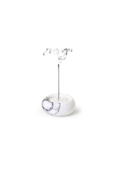 

crystal torus lilac marble incense burners