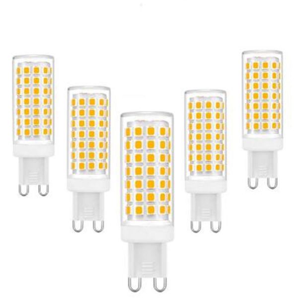 G9 lâmpada LED 5W 7W 9W 12W 220 V G 9 LEDS Lâmpada SMD2835 Luz de milho Substitua luzes de halogênio 30W 50W 70W 70W 80w 80w