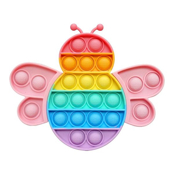 

animal it push fidget toys for children kawaii dimple figet toy kids antistress bubble birthday gift