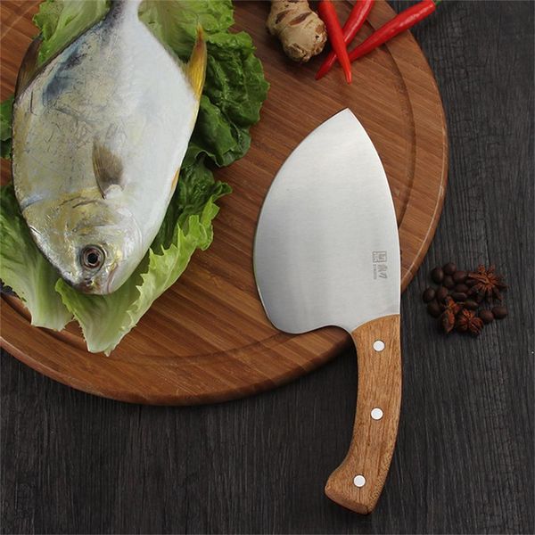 

fishing butcher knife meat ceaver seafood market aquatic fish knife professiona too cooking kitchen knife sharp saughter