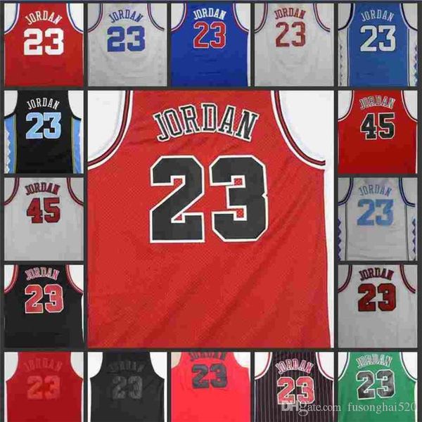 

men's #23 45 michael jerseys 33 scottie pippen 91 dennis rodman zach lavine erseys embroidery stitched basketball jerseys, Black;red