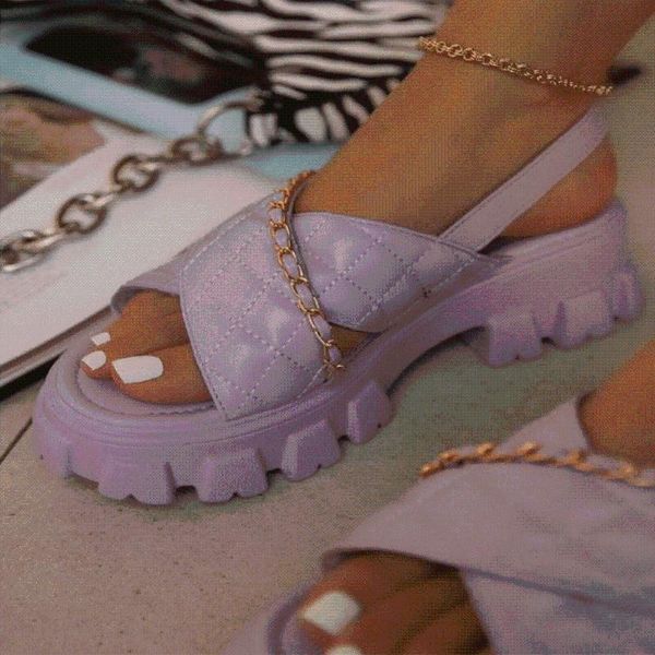 

sandals 2021 summer platform beach open toe shoes sandalias de verano para mujer fashion woman sandles for women sandal, Black