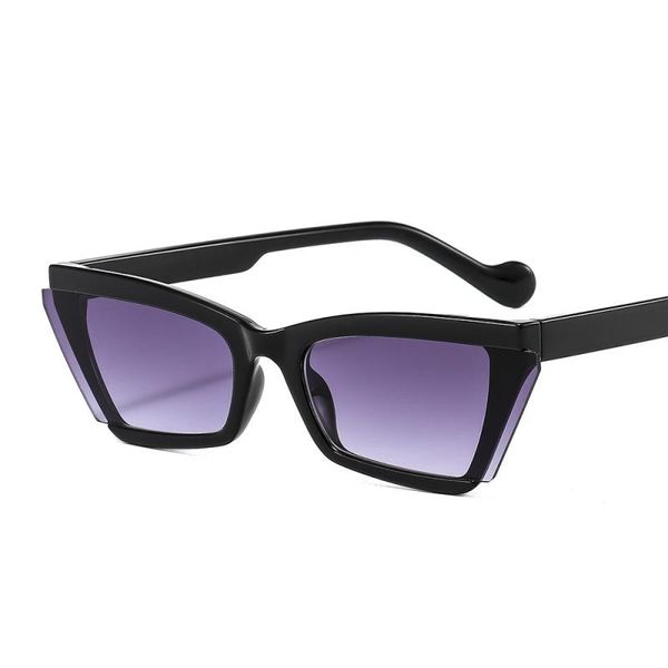 

sunglasses retro cat eye women vintage sun glasses red female uv400, White;black