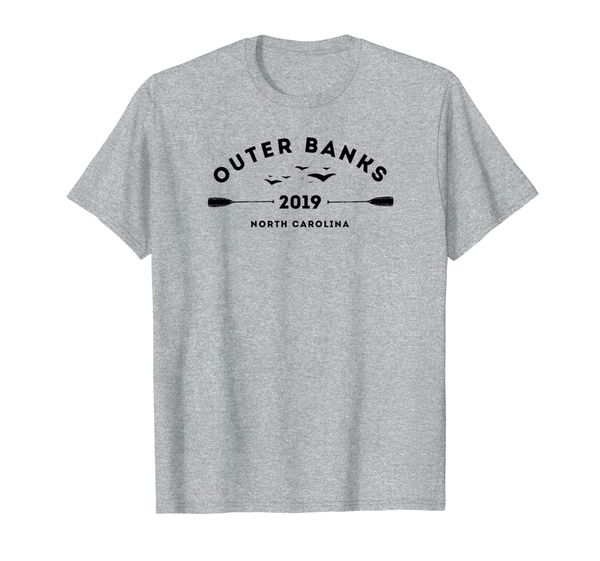 

outer banks nc 2019 - obx group family vacation trip t shirt, White;black