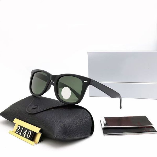 

ray men women polarized sunglasses vintage pilot wayfarer brand sun glasses band uv400 bans with box and case, White;black