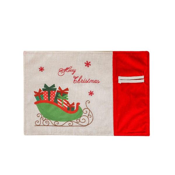 

mats & pads 1pc decorative creative table mat party dish christmas pad for home