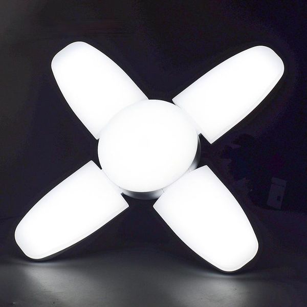 

bulbs led chandelier bulb 360 degree lighting 60w high brightness 4 fan leaf ac85-265v restaurant manufacturer selling lamp