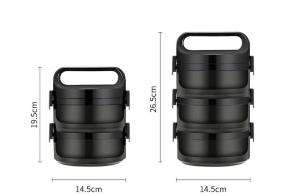 

dinnerware sets stainless steel lunch box insulated thermal office school picnic