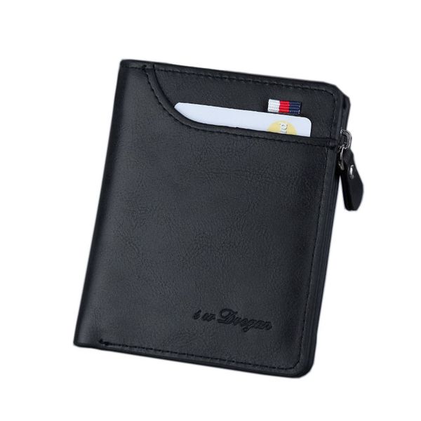 

brand small wallet with coin bag men leather men wallets purse short male clutch leather wallet mens money bag quality guarantee