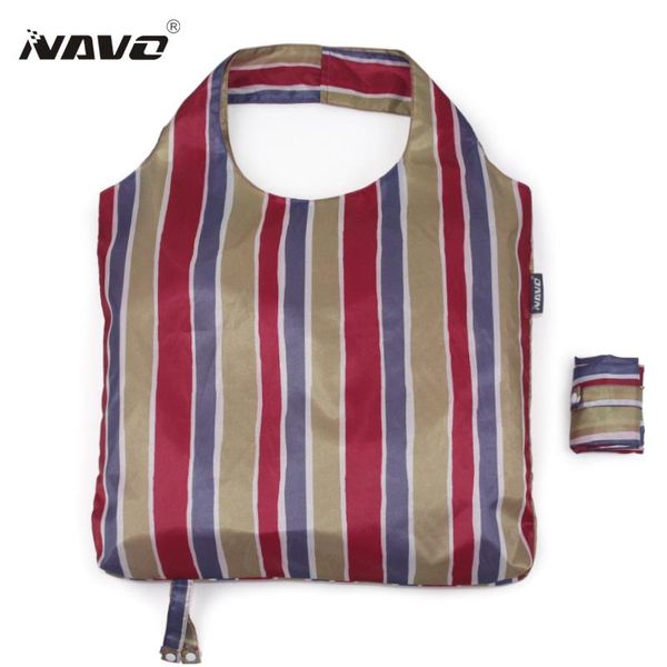 

shopping bags navo folding bag eco-friendly foldable reusable grocery light weight shoulder tote sac cabas