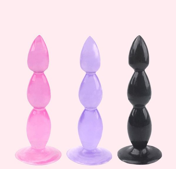Silicone dildo masculino massageador massageador beads plug g pontas plugues masturbação sexo anal brinquedos para casal