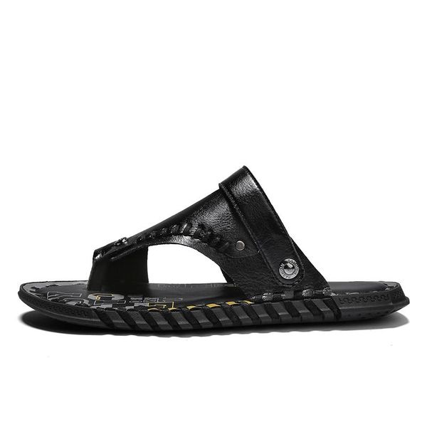 

slippers zapatos sandals zomer sandles mens de zapato schoenen fashion heren male zomerschoenen mannen herren casual men, Black