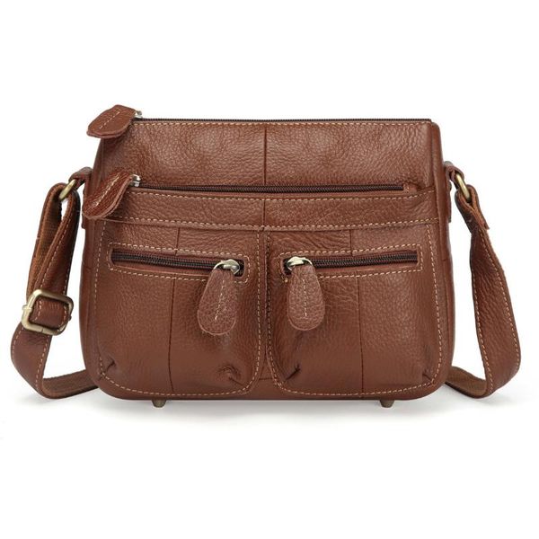 

evening bags 100% cowhide genuine leather women messenger female small shoulder bag vintage crossbody for bolsa feminina 2021 mm2317