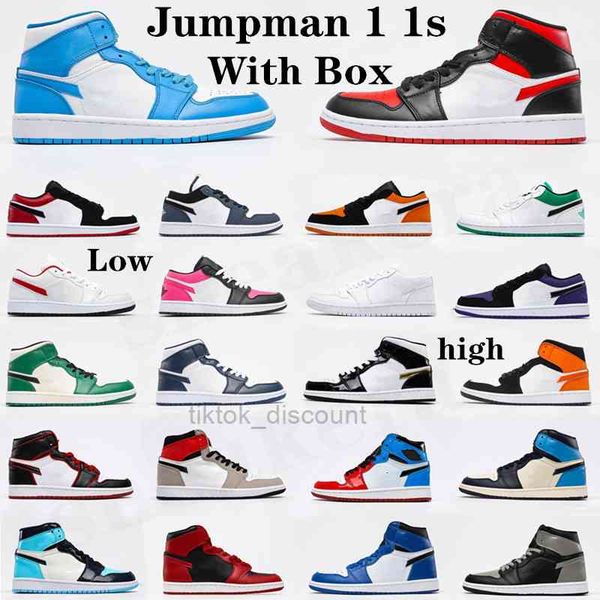 

men women 1 1s basketball shoes trainers hyper royal university blue light smoke grey white black red boys sneakers royal toe zapatos de bal