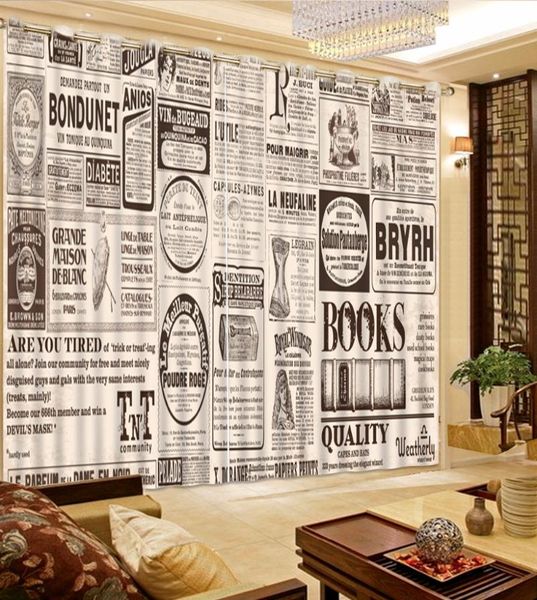 

curtain & drapes 3d custom any size classic home decor po spaper curtains for bedroom living room bathroom