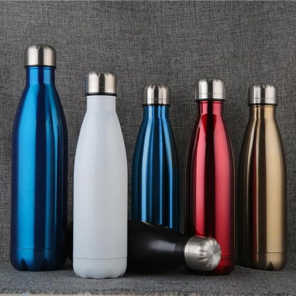 

water bottles 750ml outdoor bottle stainless steel vacuum insulated bike drink with lid hiking camping cup