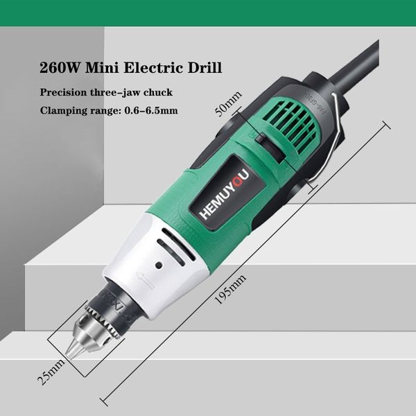 

180w 260w 480w electric dremel engraving mini drill polishing machine variable speed rotary tool with power tools accessories 211027