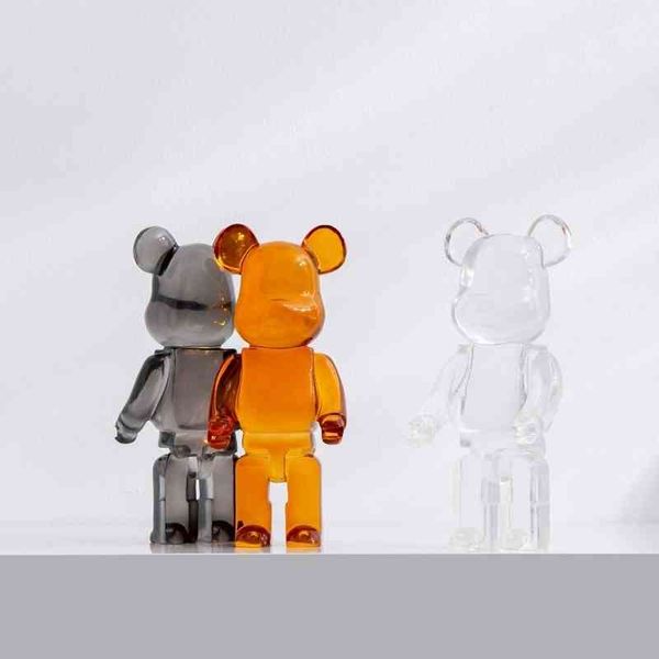 

33net red violent bear tide playhand office deskchildren's room living decoration resin sculpture christmas ornaments