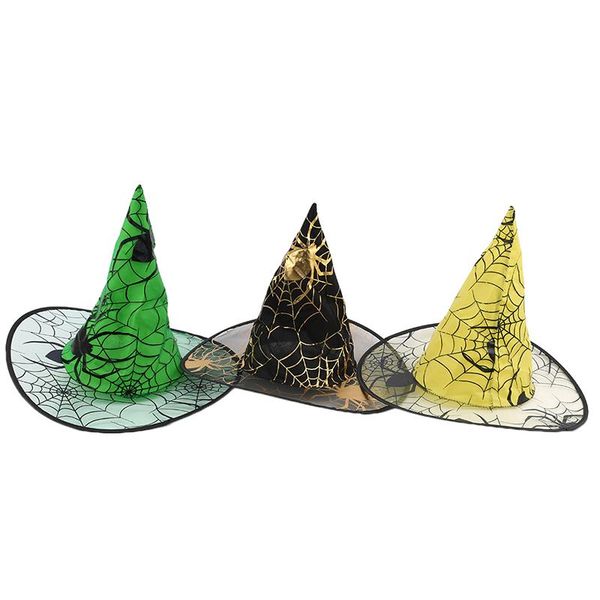 

party hats kids children witch masquerade ribbon wizard hat cosplay halloween costume birthday carnival cap