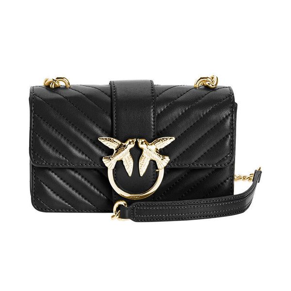 

wholesale outlet women's bag pinkos pinkos new 2021 swallow button quilted sheepskin chain one shoulder messenger bag yw luxuryss luxur