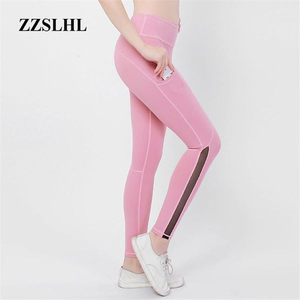 

yoga outfits colorful high waist push up control sport pants energy women fitness running leg, White;red