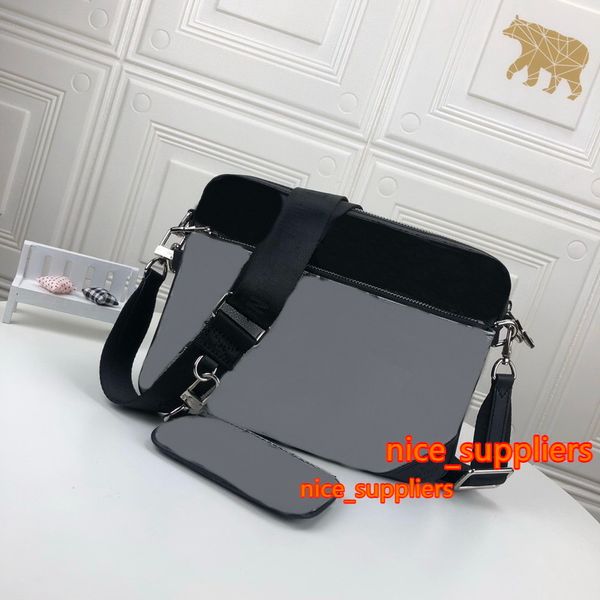 

men bag gc#231 genuine leather shoulder bags fashion messenger bags wallets have dust bags selling 24cm, Red;black