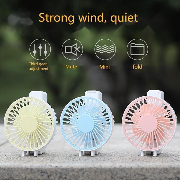 

electric fans usb portable folding mini fan deskstudent small rechargeable battery