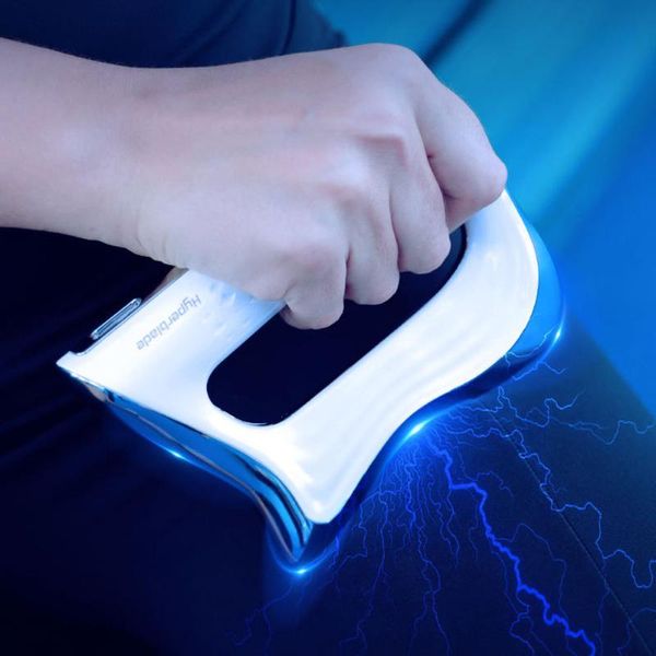 

myofascial hyperblade massager electric physiotherapy microcurrent nmes fascia wrap film impact muscle deep relax massage stick