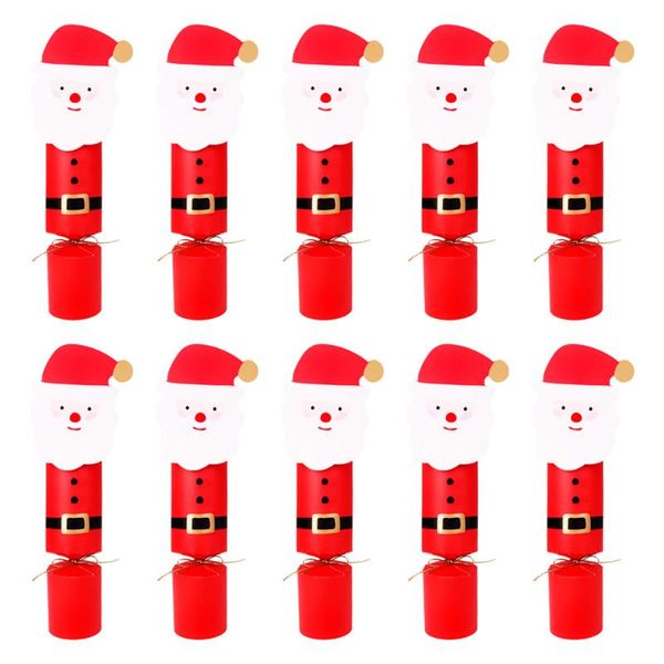 

gift wrap bags christmas santa candy box 10pcs/pack 10pcs red cute durable and sturdy party paper