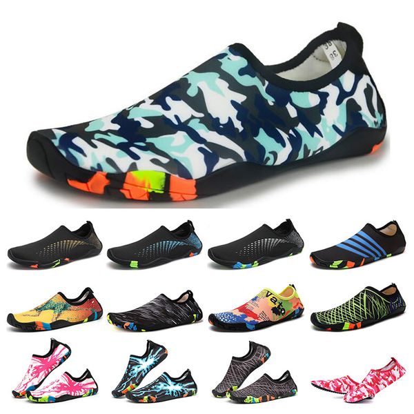 

mens swimming diving outdoor beach shoes soft-soled creek sneakers black barefoot skin snorkeling wading fitness women trainers