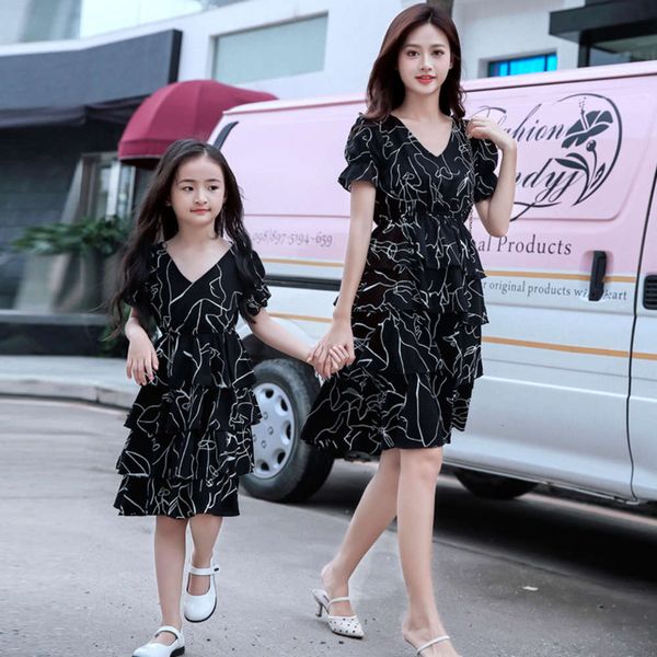 

summer new slim cake drs in for women 2021, Blue