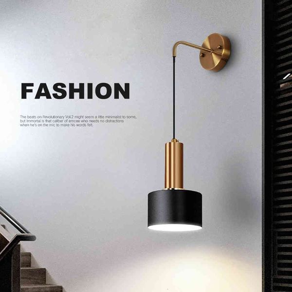 

wall lamps 5w led indoor bedroom living room lights modern l bedside background art decoration lighting e27 zq7l