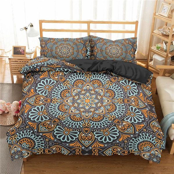 

bedding sets zeimon mandala 2/3 pcs king  size bohemian adults duvet cover set print comforter funda de edredÃ³n