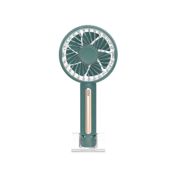 

electric fans mini portable fan usb charging dual-use color adjustable cooler outdoor travel deskhandheld