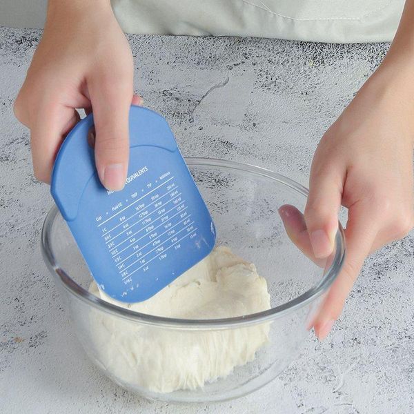 

baking & pastry tools silicone scraper flour with scale butter cream cake mixing oil bread