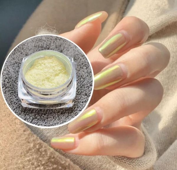 

nail glitter 1 box pearl powder shining candy coat sugar coating effect pigment art decorations, Silver;gold