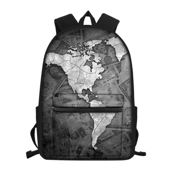 

backpack print school bag for teenager boys girls unique 3d children kids book animal schoolbags