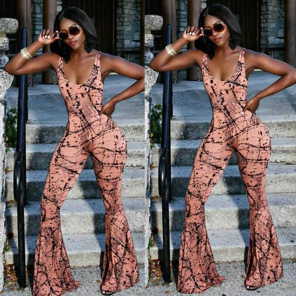 

women's jumpsuits & rompers summer women floral clubwear playsuit bodycon party jumpsuit romper trousers, Black;white