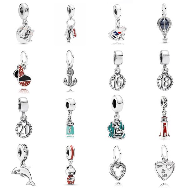 

new 2021 100% 925 sterling silveand791430 you and me together forever pendant luxuriousdiy women original bracelet fashion jew elry gift, Black