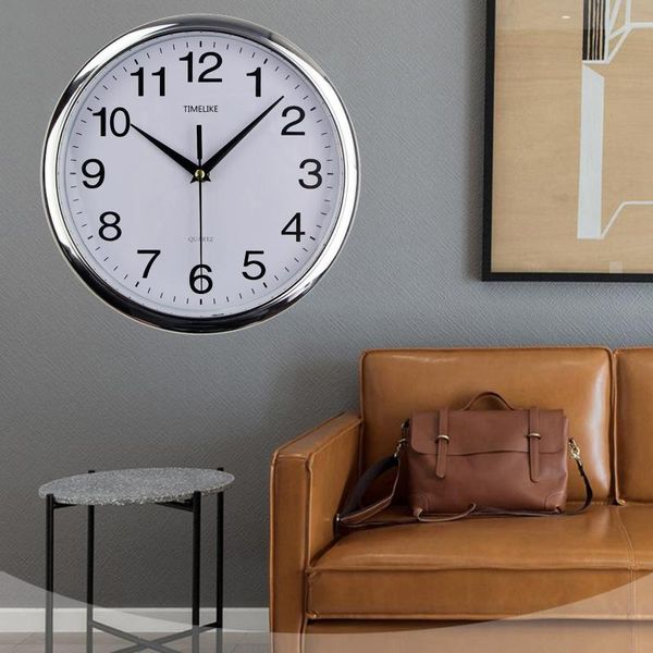 

modern wall clock watches silent non ticking home living room office